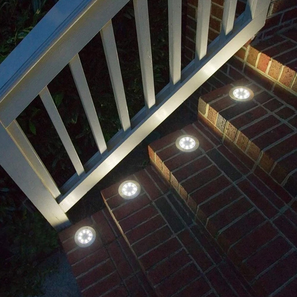 Solarne podne lampe za dvorište 4 komada